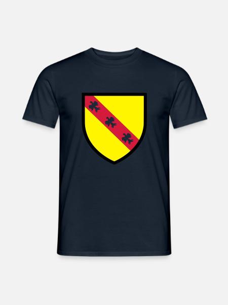 Blason Lorraine (T) - T-shirt homme - marine
