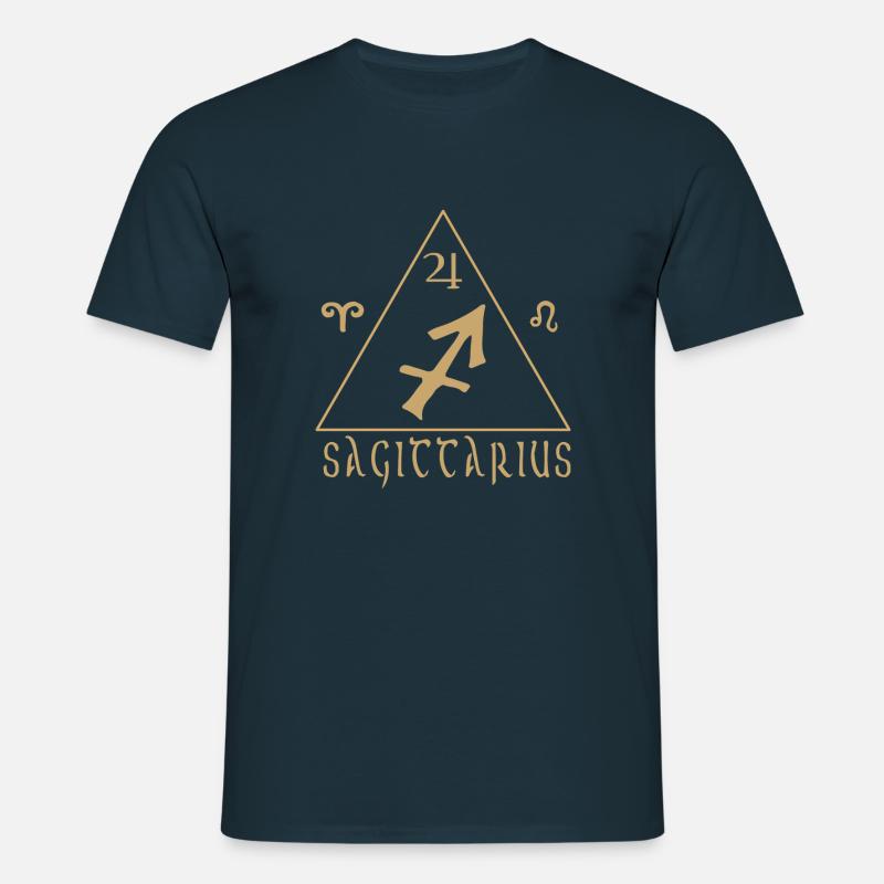 Sagittarius - Men's T-Shirt - navy