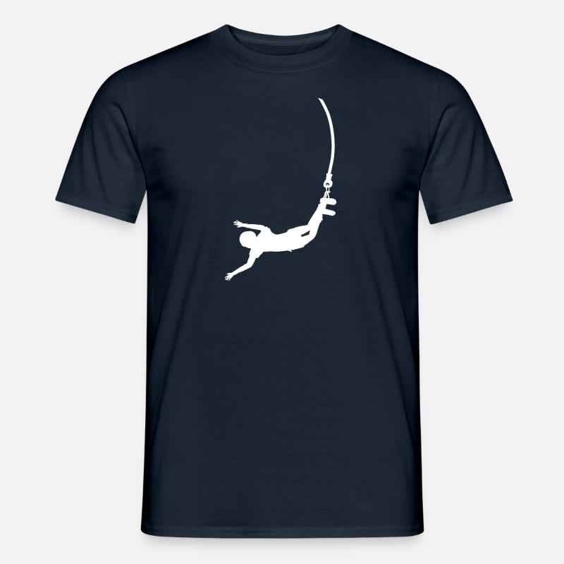 Bungee - Männer T-Shirt - Navy
