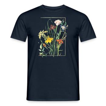 Féministe - T-shirt homme - marine - Devant - AI Model Male 178 light (178cm)