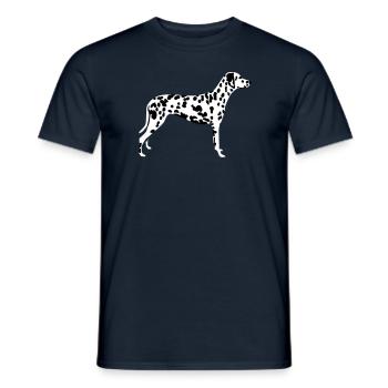 Dalmatien - T-shirt homme - marine - Devant - AI Model Male 178 light (178cm)