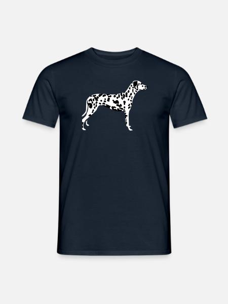Dalmatian - Men's T-Shirt - navy