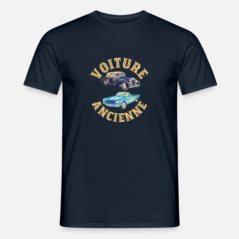 OLDTIMER - Männer T-Shirt - Navy