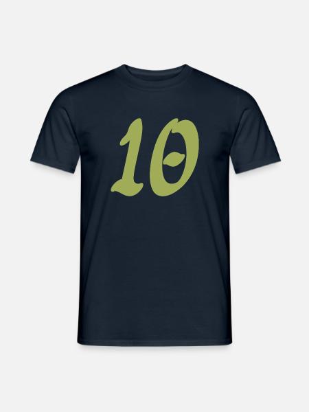 10 - Men's T-Shirt - navy