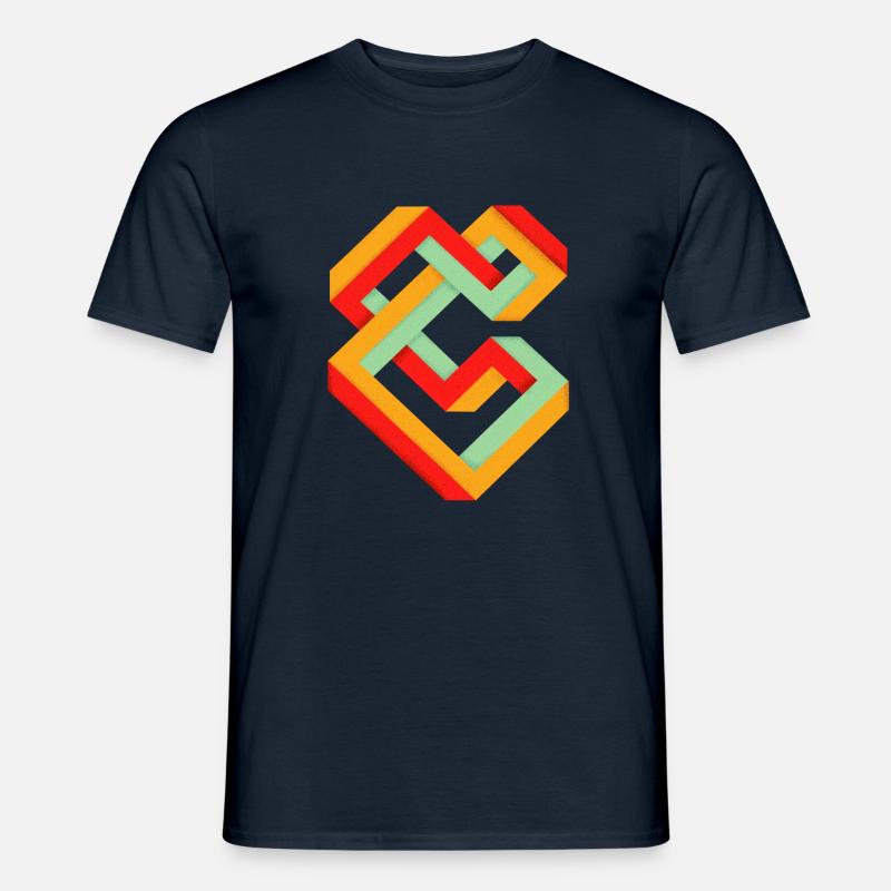 unmöglich - Männer T-Shirt - Navy