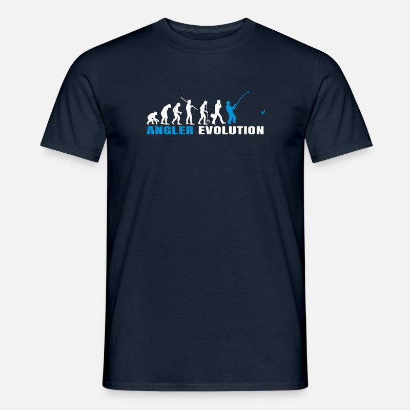 ANGLER EVOLUTION - Männer T-Shirt - Navy