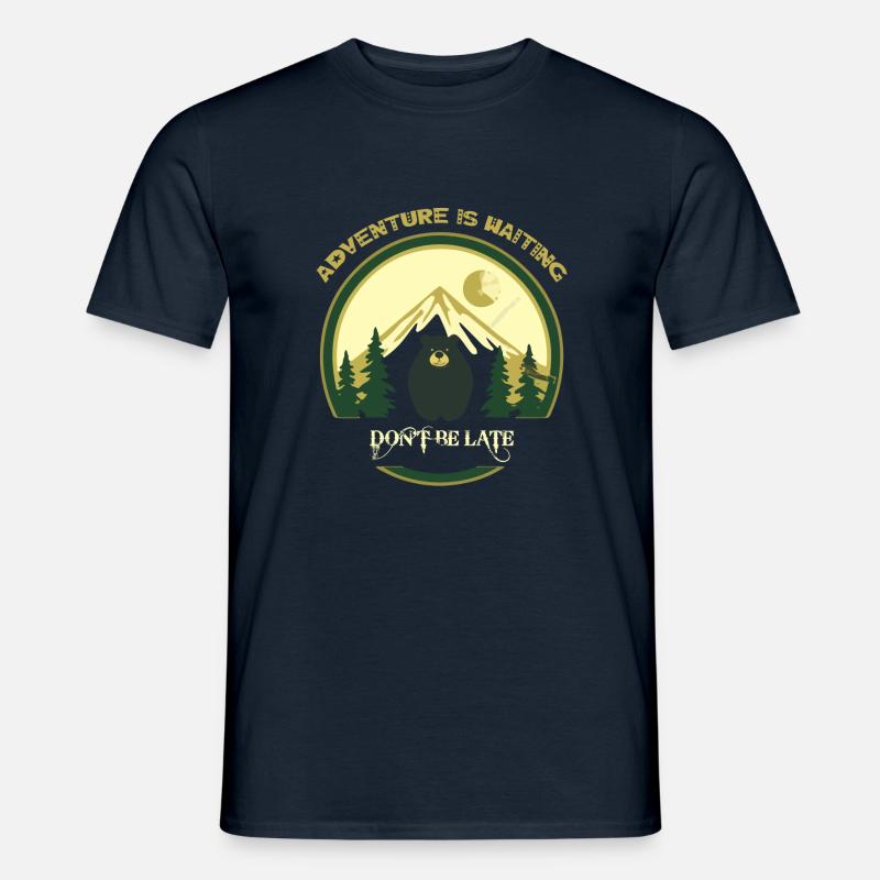Abenteuer wartet auf Sie - Männer T-Shirt - Navy