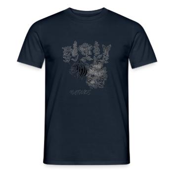 tigre - T-shirt homme - marine - Devant - AI Model Male 178 light (178cm)