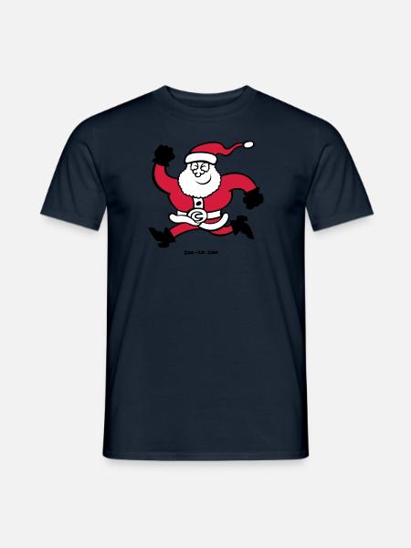 Exécution de Père Noël - T-shirt homme - marine