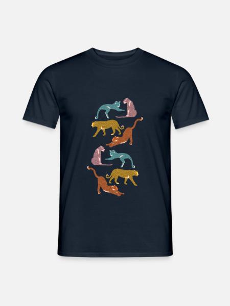 Wild animals - Men's T-Shirt - navy