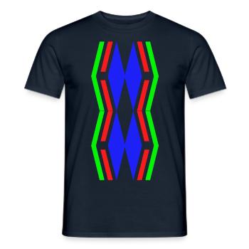 New Type - Men's T-Shirt - navy - Front - AI Model Male 178 light (178cm)