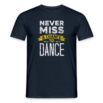 Dancefloor Moves Dancing Club Musik DJ Scene Soul - Männer T-Shirt - Navy - Vorne - AI Model Male 178 light (178cm)