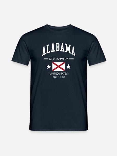 Alabama - Men's T-Shirt - navy