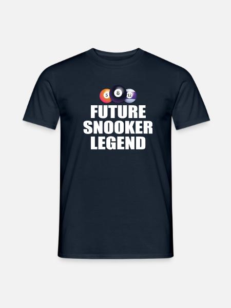 future snooker legend snooker billard - T-shirt homme - marine