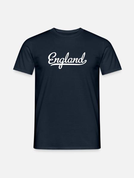 England - Men's T-Shirt - navy
