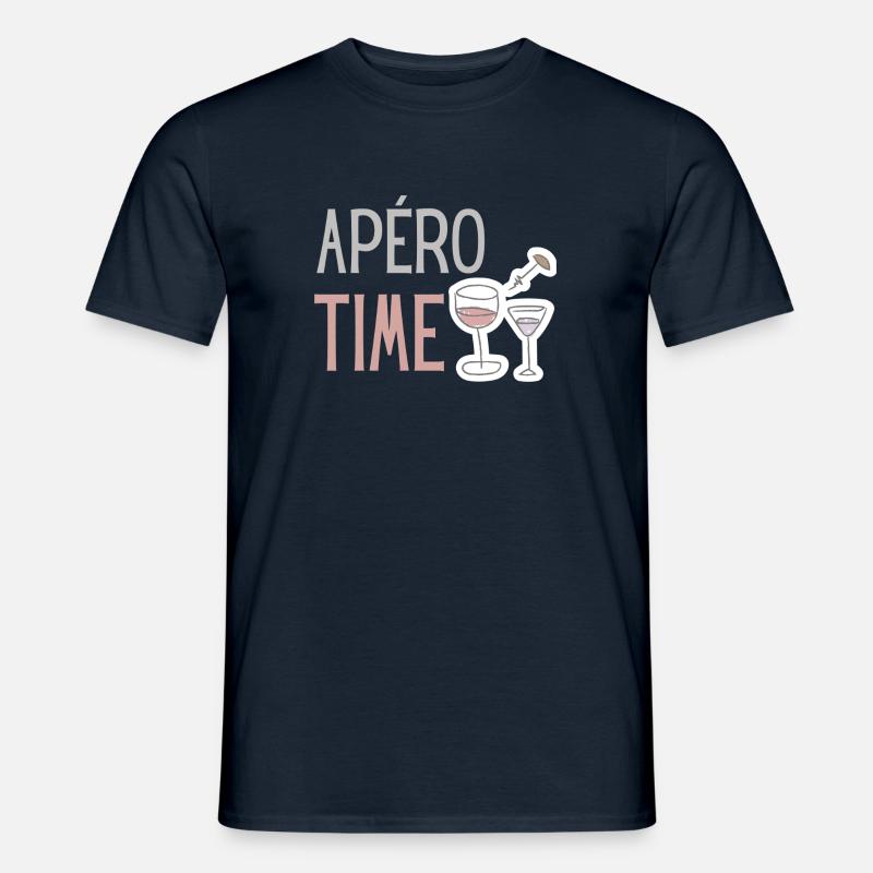 Aperitif time 1 - Men’s T-shirt - navy