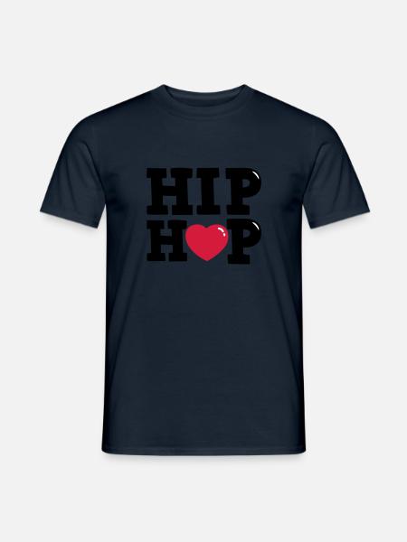 hiphop - Men's T-Shirt - navy