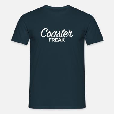 Coaster Freak Script - Camiseta hombre - azul marino