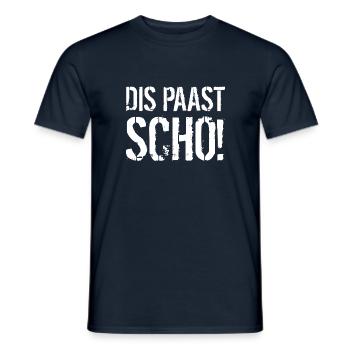 Dis paast scho! - Männer T-Shirt - Navy - Vorne - AI Model Male 178 light (178cm)