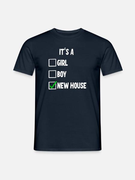 Fier nouveau propriétaire - T-shirt homme - marine