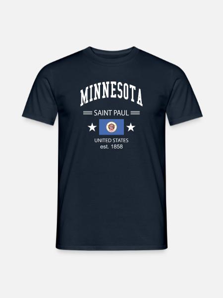 Minnesota - Men's T-Shirt - navy