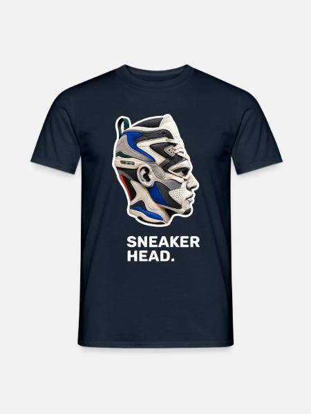 Sneakerhead – Sneaker-Liebhaber und Sammler - Männer T-Shirt - Navy