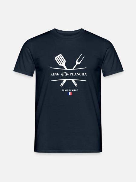 KING Plancha team france B 01 - T-shirt homme - marine