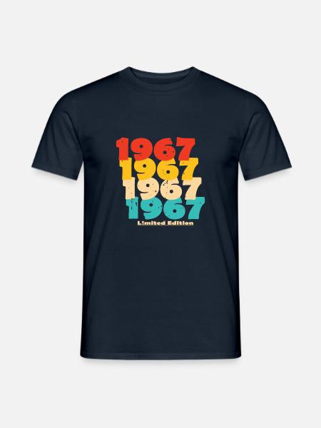 1967: Limited Edition - 57th Anniversary - Men's T-Shirt - navy
