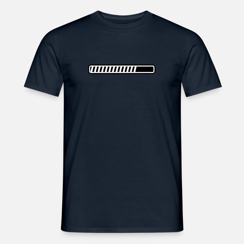 Ladebalken - Männer T-Shirt - Navy