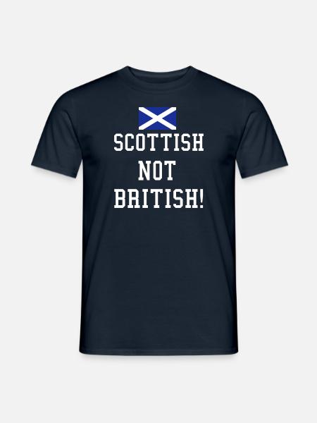Scottish - Men's T-Shirt - navy