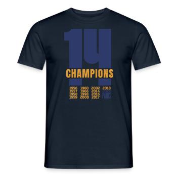 Madrid Meister 2022 - Männer T-Shirt - Navy - Vorne - AI Model Male 178 light (178cm)
