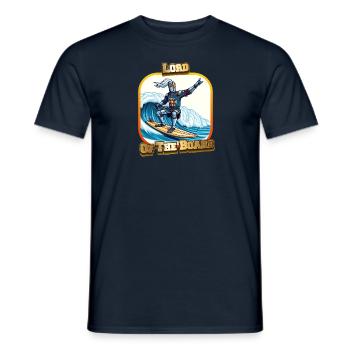 Lord of the Board - Männer T-Shirt - Navy - Vorne - AI Model Male 178 light (178cm)