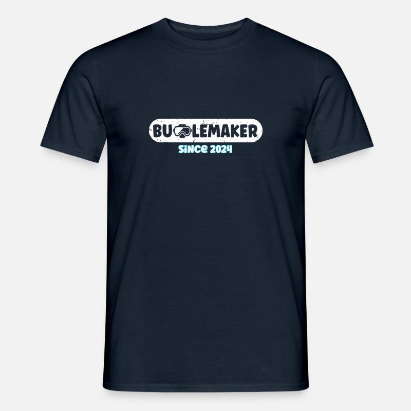 Bubblemaker Scuba Diving Tauchen - Men's T-Shirt - navy