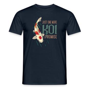 Juste un koi de plus que je promets drôle de koi japonais - T-shirt homme - marine - Devant - AI Model Male 178 light (178cm)