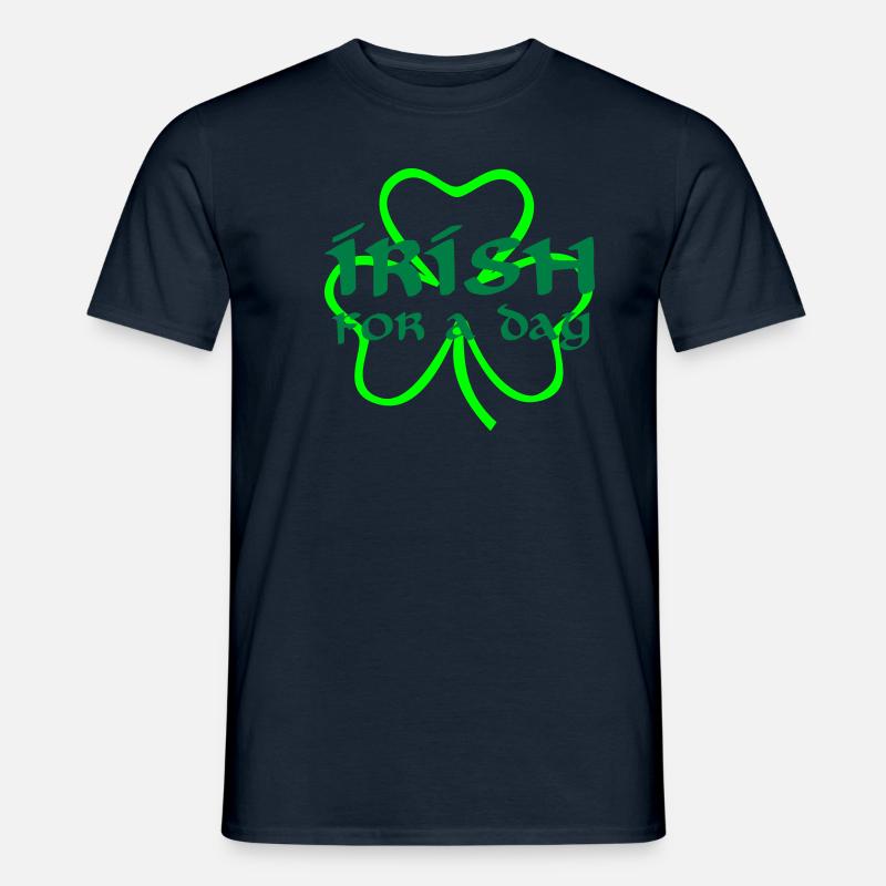 St. Patricks day - Männer T-Shirt - Navy