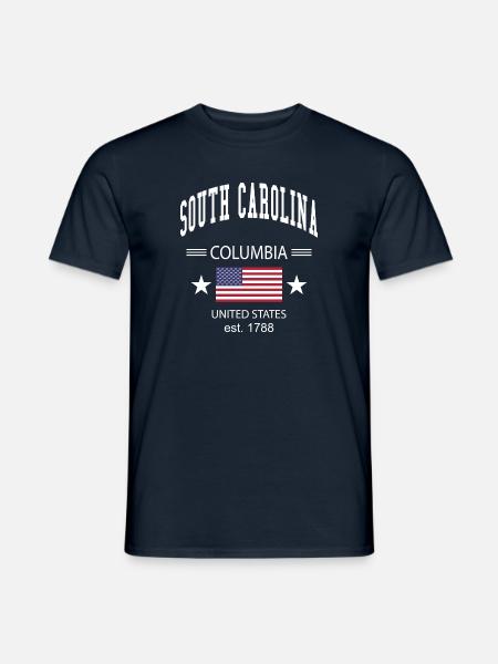 South Carolina - Men's T-Shirt - navy