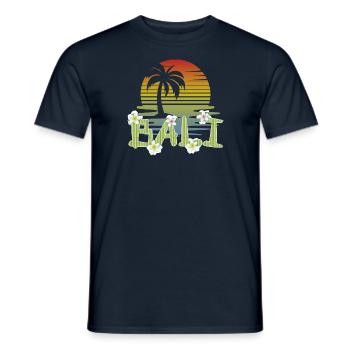 Bali - Indonesien - Männer T-Shirt - Navy - Vorne - AI Model Male 178 light (178cm)