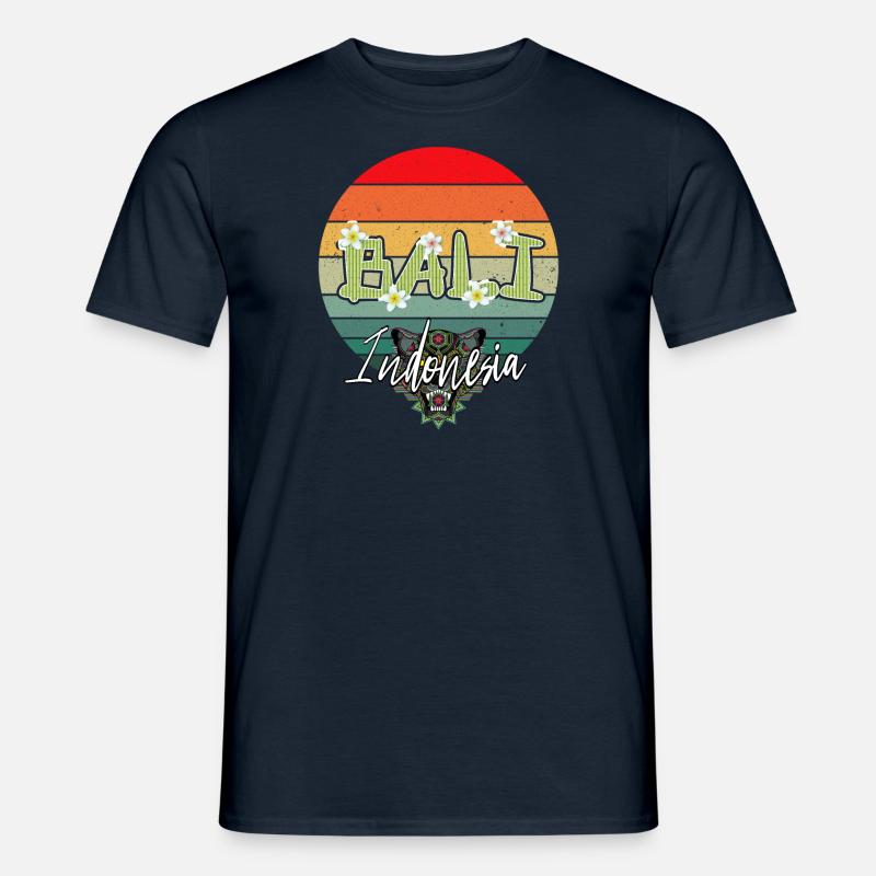Bali - Indonesien - Männer T-Shirt - Navy