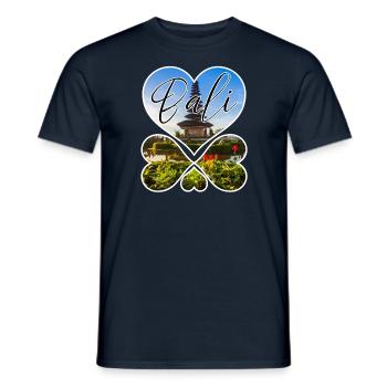 Bali - Indonesien - Männer T-Shirt - Navy - Vorne - AI Model Male 178 light (178cm)