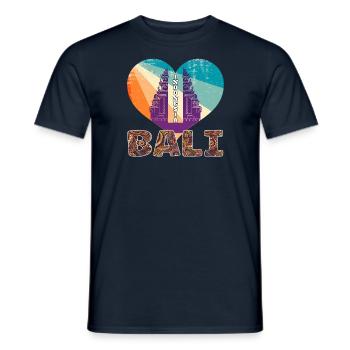 Bali - Indonesien - Männer T-Shirt - Navy - Vorne - AI Model Male 178 light (178cm)
