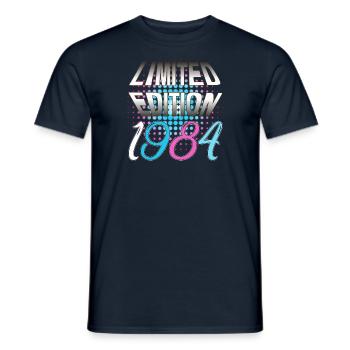 Édition limitée 1984 - T-shirt homme - marine - Devant - AI Model Male 178 light (178cm)