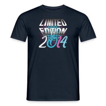 Limited Edition 2014 - Männer T-Shirt - Navy - Vorne - AI Model Male 178 light (178cm)