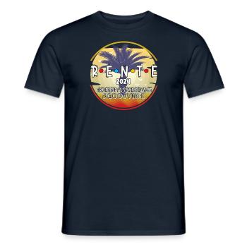 Retirement 2024 - the fun begins - Men's T-Shirt - navy - Front - AI Model Male 178 light (178cm)