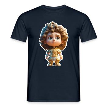 Alexandre le Grand - T-shirt homme - marine - Devant - AI Model Male 178 light (178cm)