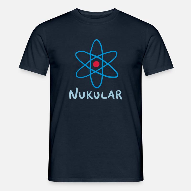 Nukular - Männer T-Shirt - Navy