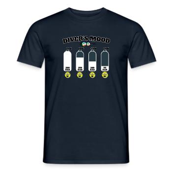 Scuba Diving Diver Diving Diver Scuba - Men's T-Shirt - navy - Front - AI Model Male 178 light (178cm)