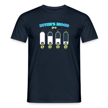 Scuba Diving Diver Diving Diver Scuba - Men's T-Shirt - navy - Front - AI Model Male 178 light (178cm)