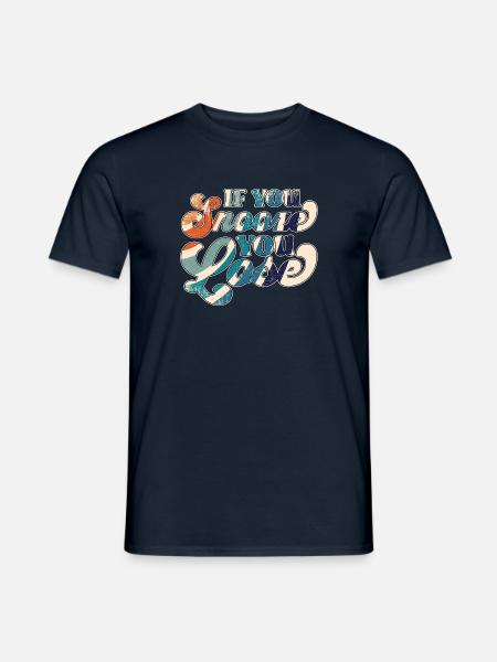 If You Snooze You Lose - Männer T-Shirt - Navy
