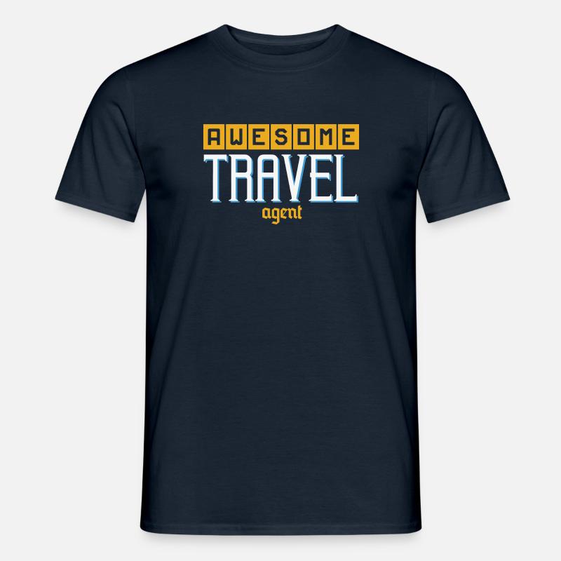 Reiseleiter - Männer T-Shirt - Navy