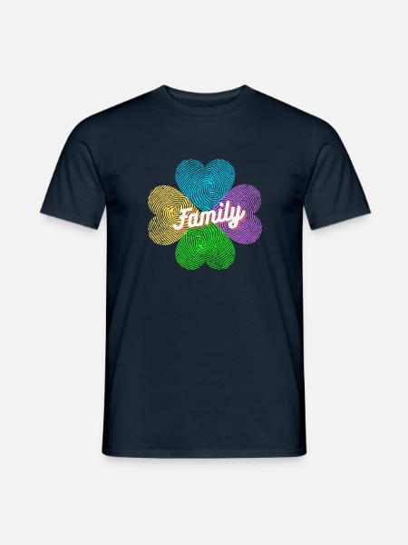 Family - T-shirt homme - marine